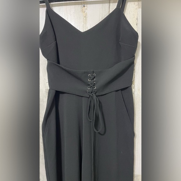 Wayf Black Corseted Style Jumpsuit - Picture 9 of 14